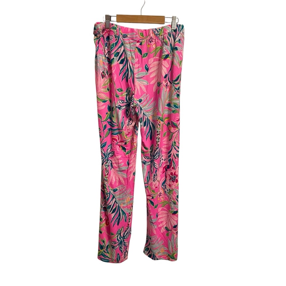 Lilly Pulitzer I'm Feline Fine PJ Long Sleeve Top and Bottoms Set NWT - Picture 5 of 7